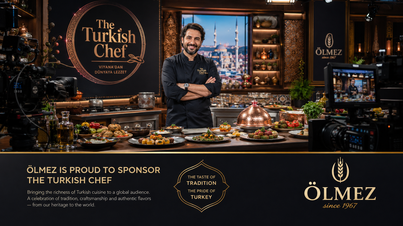 Editorial artwork for The Turkish Chef sponsorship