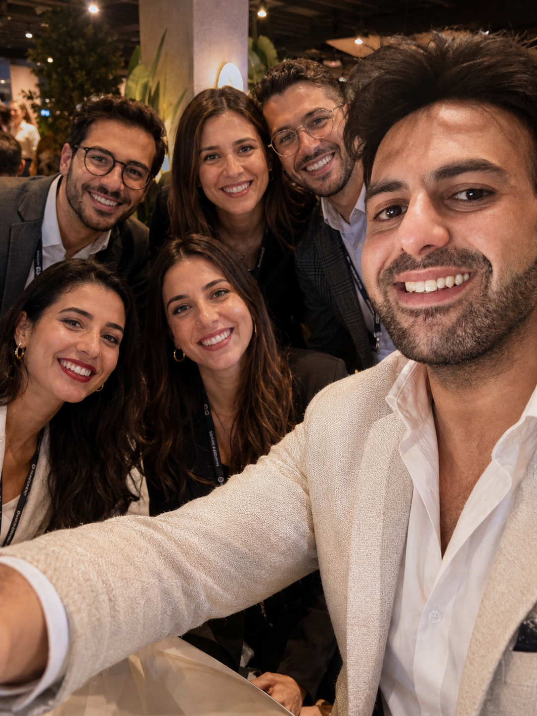 Ölmez team selfie at a strategy summit